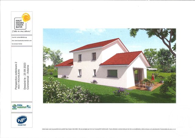 maison à vendre - 5 pièces - 119.46 m2 - ROCHEJEAN - 25 - FRANCHE-COMTE - Century 21 Avenir Immobilier