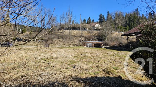 terrain à vendre - 991.0 m2 - VAUX ET CHANTEGRUE - 25 - FRANCHE-COMTE - Century 21 Avenir Immobilier