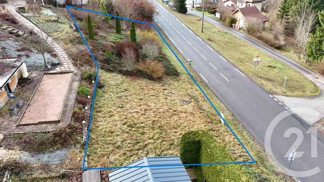 terrain à vendre - 850.0 m2 - MONTPERREUX - 25 - FRANCHE-COMTE - Century 21 Avenir Immobilier