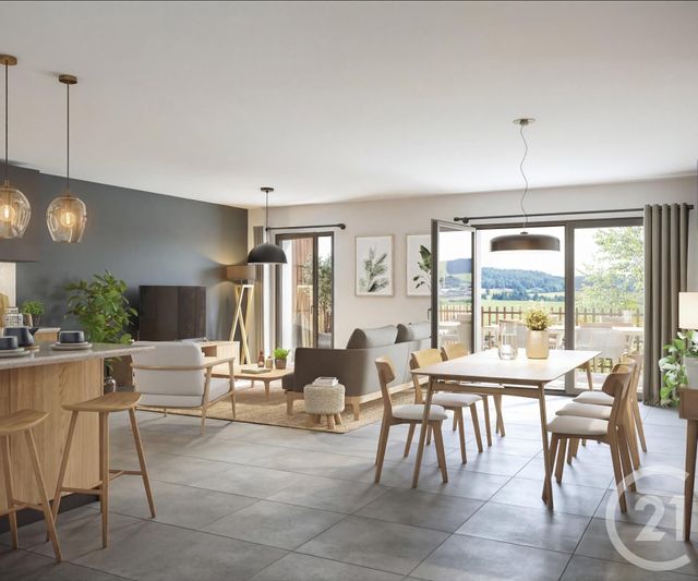 Appartement F3 à vendre - 5 pièces - 107.24 m2 - TOUILLON ET LOUTELET - 25 - FRANCHE-COMTE - Century 21 Avenir Immobilier