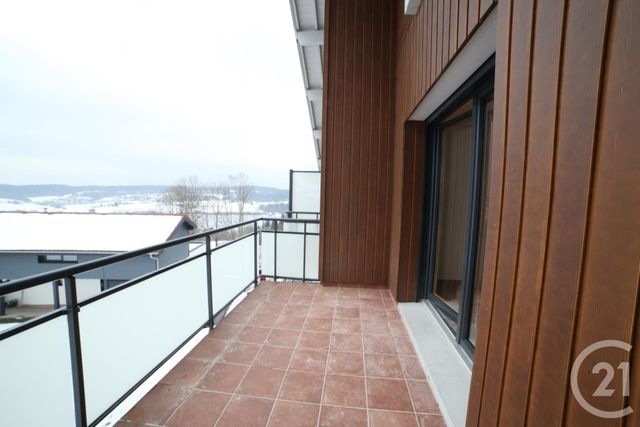 Appartement F3 à louer - 3 pièces - 59.24 m2 - MONTPERREUX - 25 - FRANCHE-COMTE - Century 21 Avenir Immobilier