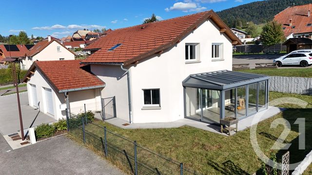 maison à vendre - 6 pièces - 140.95 m2 - LONGEVILLES MONT D OR - 25 - FRANCHE-COMTE - Century 21 Avenir Immobilier