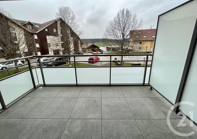 Appartement F2 à louer - 2 pièces - 50.14 m2 - MALBUISSON - 25 - FRANCHE-COMTE - Century 21 Avenir Immobilier