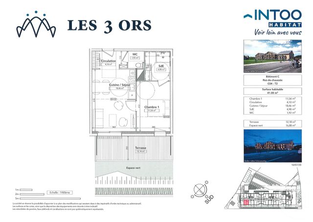 Afficher la photo en grand Appartement F2 à vendre - 2 pièces - 42.66 m2 - METABIEF - 25 - FRANCHE-COMTE - Century 21 Avenir Immobilier